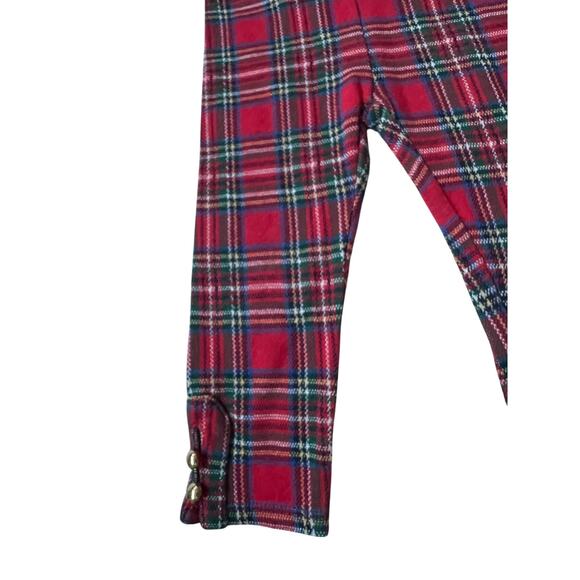 Janie and Jack Plaid Embellished Pants Infant Girls Size 12 -18 months - Picture 6 of 6